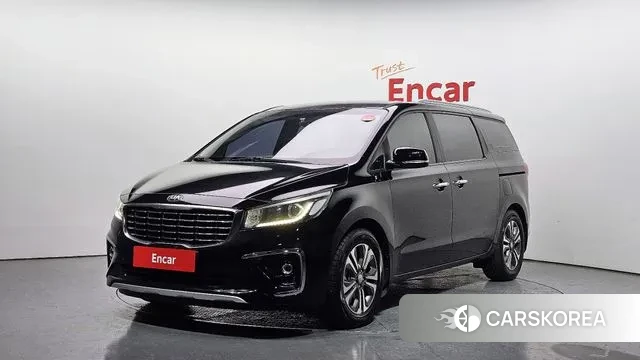 Kia The New Carnival 2018 Черный из Кореи