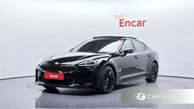 Kia Stinger 2019 Черный из Кореи