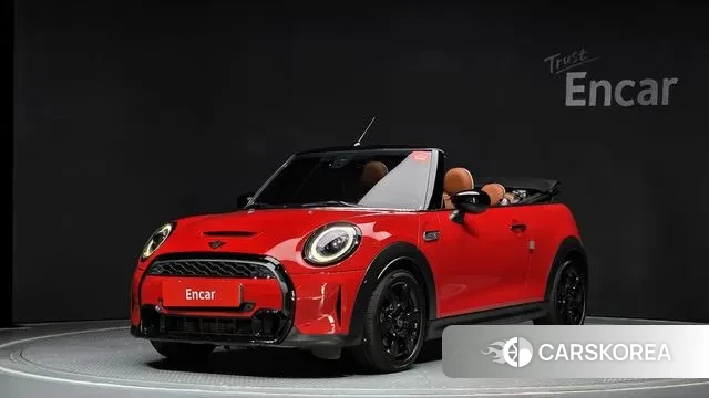 Mini Cooper S Convertible 2021 Красный из Кореи