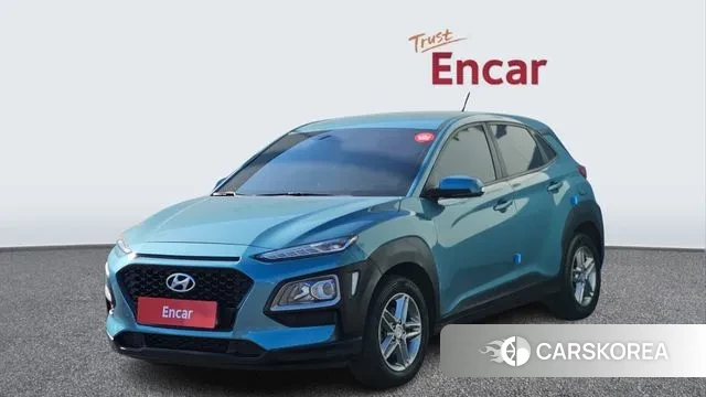 Hyundai Kona 2018 Небесно-голубой из Кореи