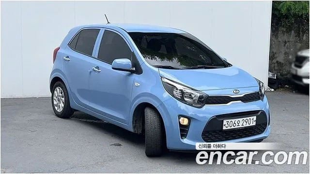 Kia All New Morning (JA) 2019 Небесно-голубой из Кореи
