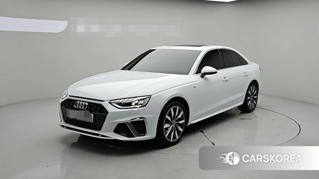 Audi A4 (B9) 2023 Белый из Кореи