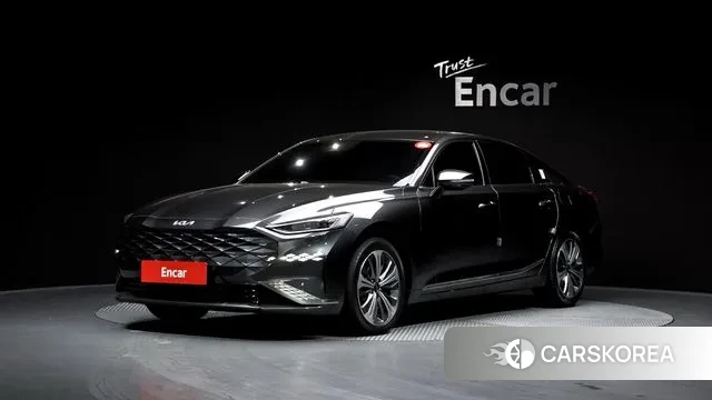 Kia K8 Hybrid 2021 Серый из Кореи