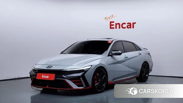 Hyundai The New Avante (CN7) 2024 Серый из Кореи