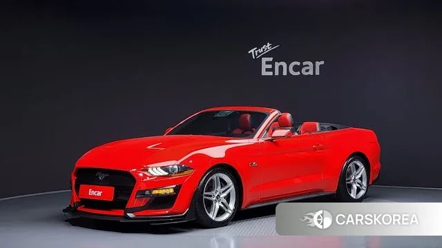 Ford Mustang 2020 Красный из Кореи