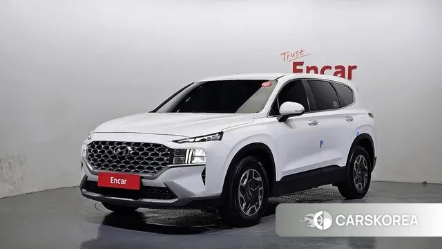 Hyundai The New Santa Fe 2021 Белый из Кореи