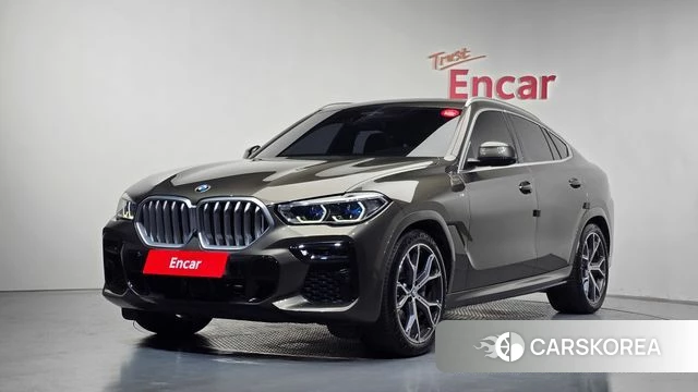 BMW X6 (G06) 2023 Песочный из Кореи