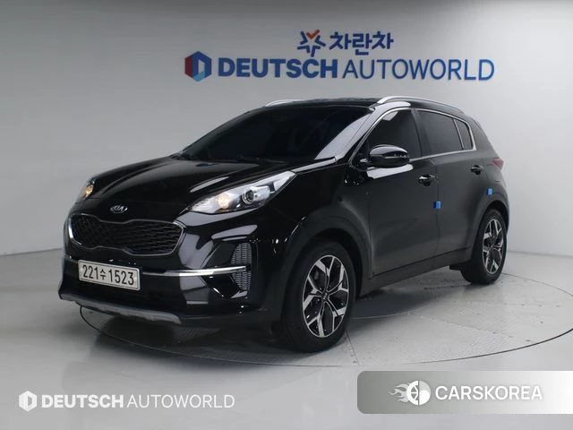 Kia Sportage The Bold 2021 Черный из Кореи