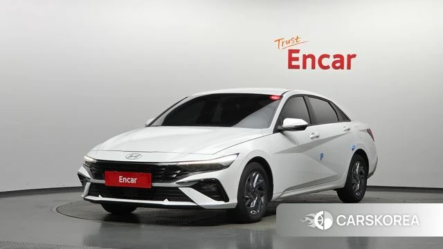 Hyundai The New Avante (CN7) 2025 Белый из Кореи