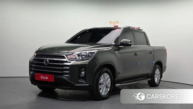 Ssangyong The New Rexton Sport 2023 Зеленый из Кореи