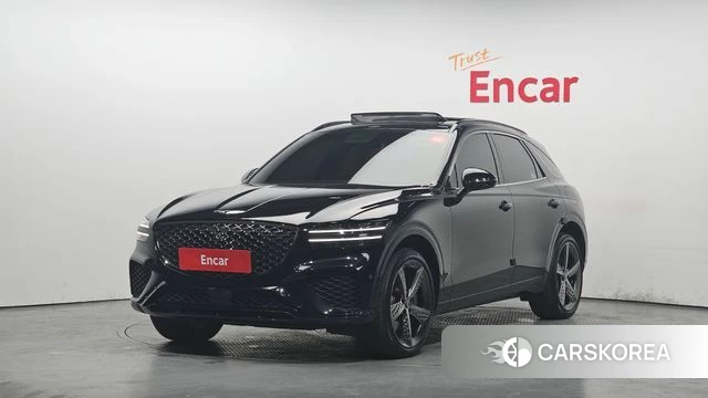 Genesis GV70 2021 Черный из Кореи