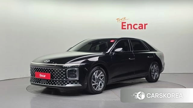 Hyundai Grandeur Hybrid (GN7) 2023 Черный из Кореи