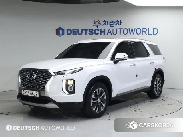 Hyundai Palisade 2021 Белый из Кореи