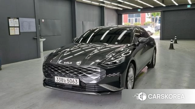 Kia K8 2021 Серый из Кореи