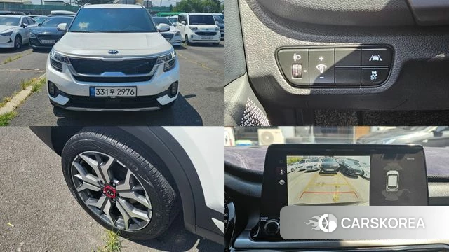 Kia Seltos 2020 Белый из Кореи