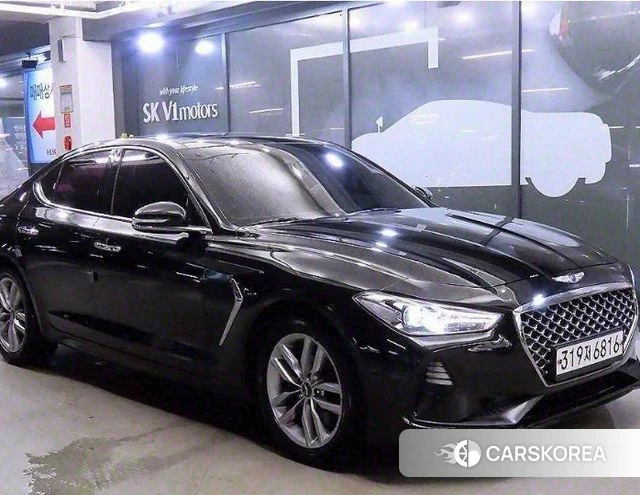 Genesis G70 2018 Черный из Кореи