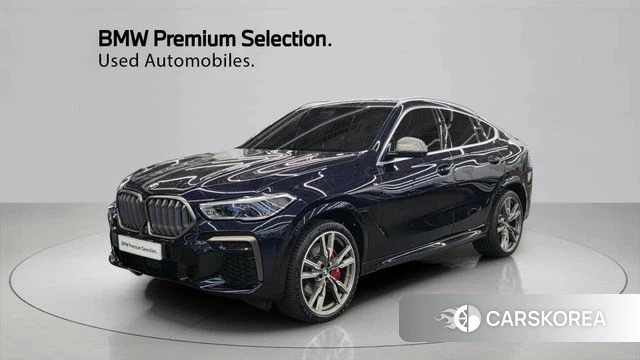 BMW X6 (G06) 2022 Черный из Кореи