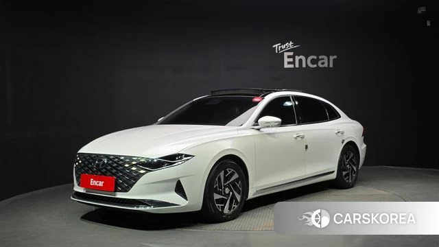 Hyundai The New Grandeur IG Hybrid 2020 Белый из Кореи