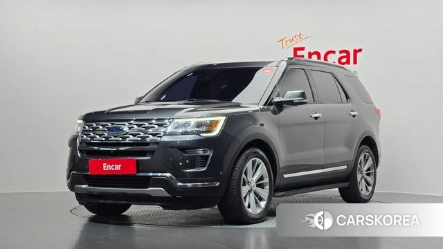 Ford Explorer 2018 Серый из Кореи