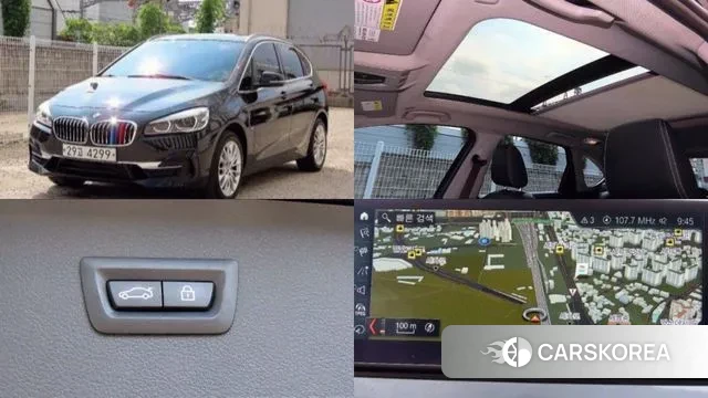 BMW 2 Series Active Tourer (F45) 2019 Черный из Кореи