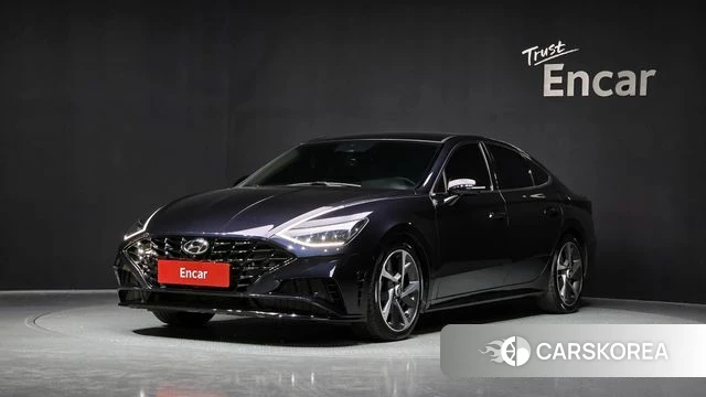 Hyundai Sonata (DN8) 2021 Синий из Кореи