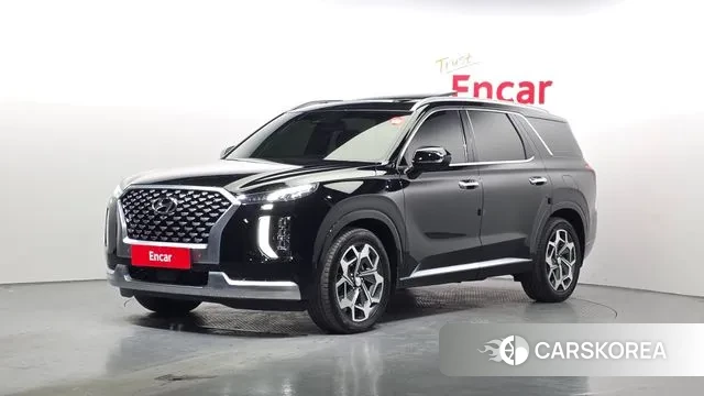 Hyundai Palisade 2021 Черный из Кореи