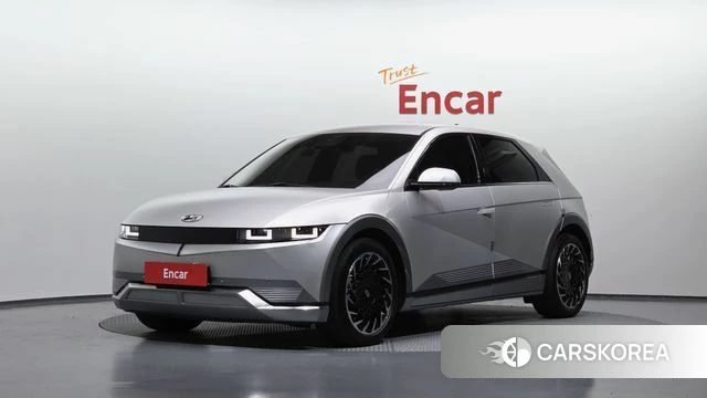 Hyundai Ionic 5 2021 Серебристо-серый из Кореи