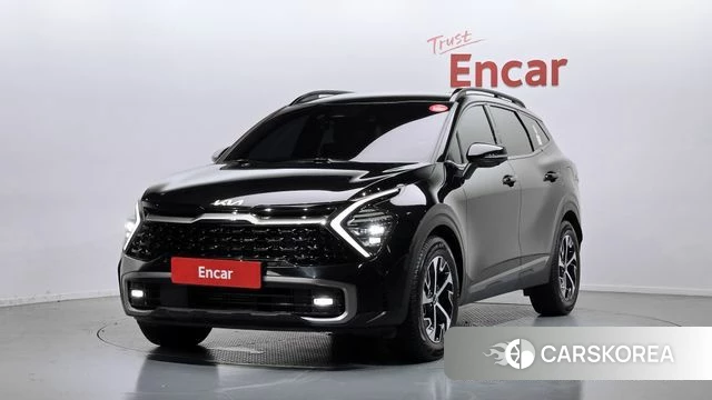 Kia Sportage 5th Generation Hybrid 2023 Черный из Кореи