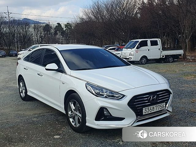 Hyundai Sonata New Rise 2018 Белый из Кореи