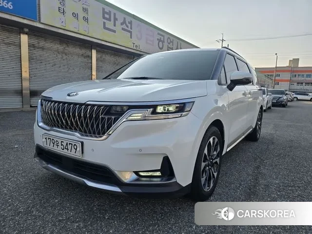 Kia Carnival 4th generation 2021 Белый из Кореи