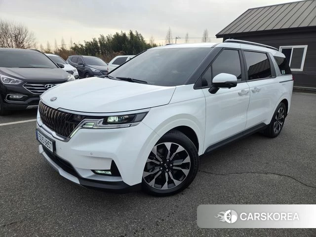 Kia Carnival 4th generation 2021 Белый из Кореи