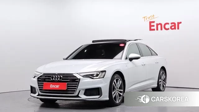 Audi A6 (C8) 2020 Белый из Кореи