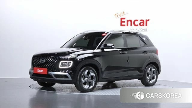 Hyundai Venue 2019 Черный из Кореи