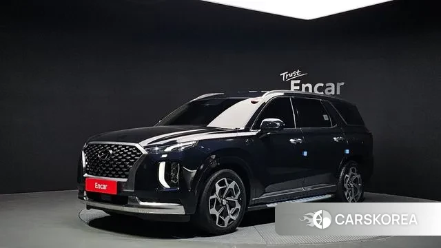 Hyundai Palisade 2021 Синий из Кореи