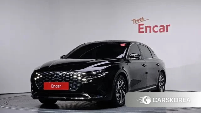Hyundai The New Grandeur IG Hybrid 2022 Черный из Кореи