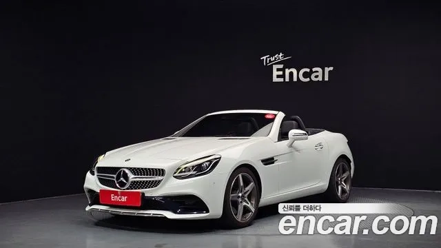 Mercedes-Benz SLC-Class R172 2019 Белый из Кореи