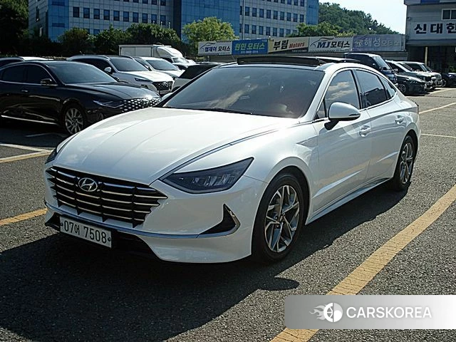 Hyundai Sonata (DN8) 2019 Жемчужный цвет из Кореи