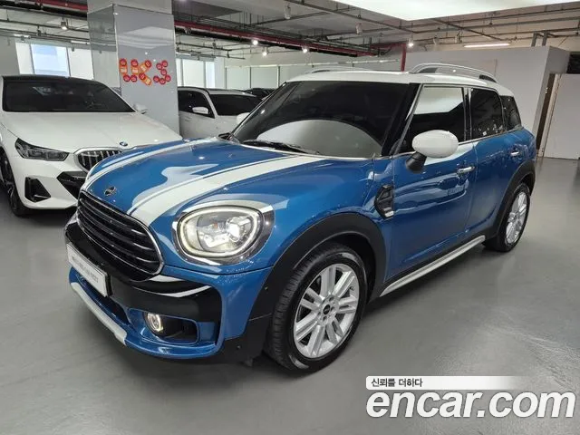 Mini Cooper Countryman 2020 Синий из Кореи