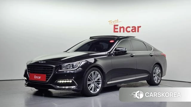 Genesis G80 2018 Черный из Кореи