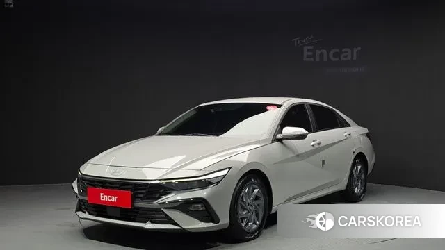 Hyundai The New Avante Hybrid (CN7) 2023 Серебристо-серый из Кореи