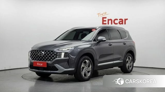 Hyundai The New Santa Fe 2023 Серый из Кореи