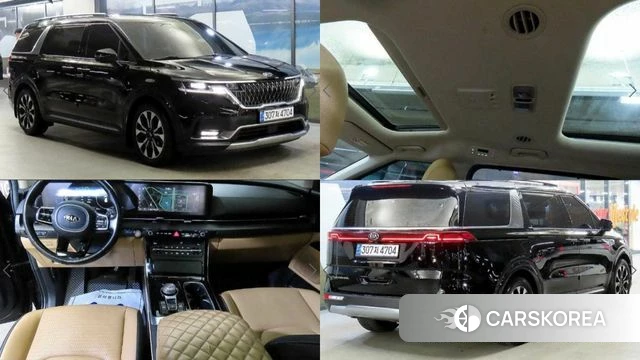 Kia Carnival 4th generation 2021 Черный из Кореи