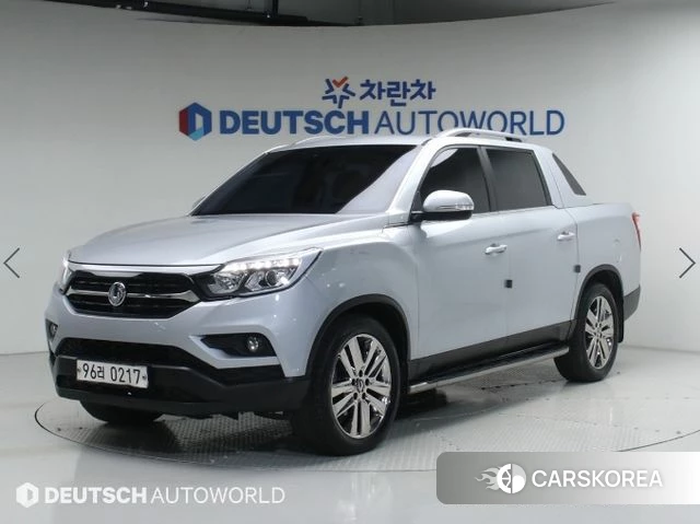 Ssangyong Rexton Sports 2018 Серебряный из Кореи