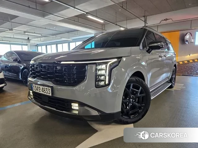 Kia The New Carnival 4th Generation 2024 Небесно-голубой из Кореи