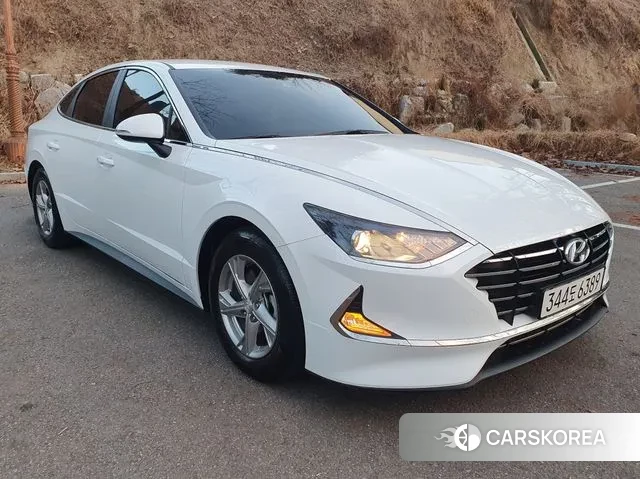 Hyundai Sonata (DN8) 2020 Белый из Кореи