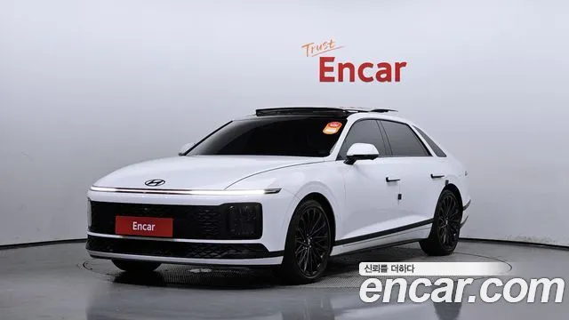 Hyundai Grandeur Hybrid (GN7) 2023 Белый из Кореи