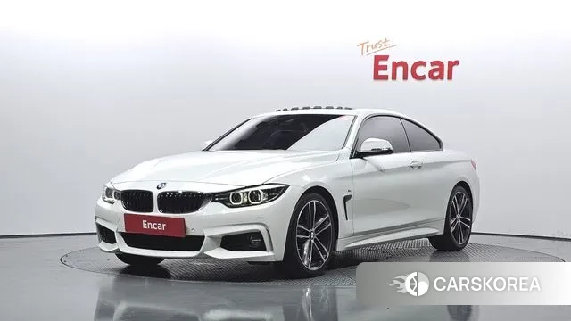 BMW 4 Series (F32) 2018 Белый из Кореи