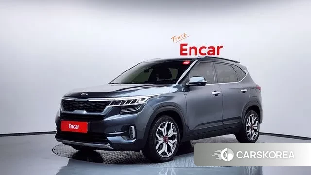 Kia Seltos 2019 Серый из Кореи