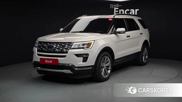 Ford Explorer 2018 Белый из Кореи