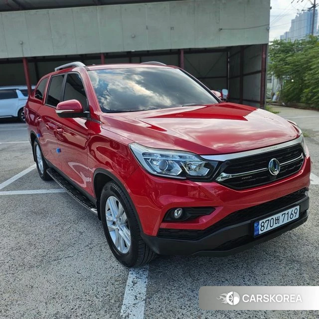 Ssangyong Rexton Sports 2018 Красный из Кореи